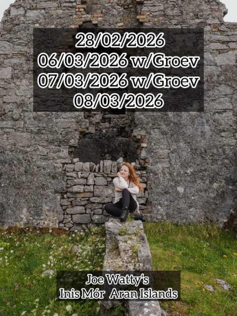on my way back to my favourite island and playing a few dates in @joewattys 🎶♥️ can’t wait for @groev_music to join for Tedfest! Hope to see you there and maybe have a session or two while I‘m on the big rock ☘️ 

📸 @guna.ludborza 

#livemusic #inismór #aranislands #ireland #pub